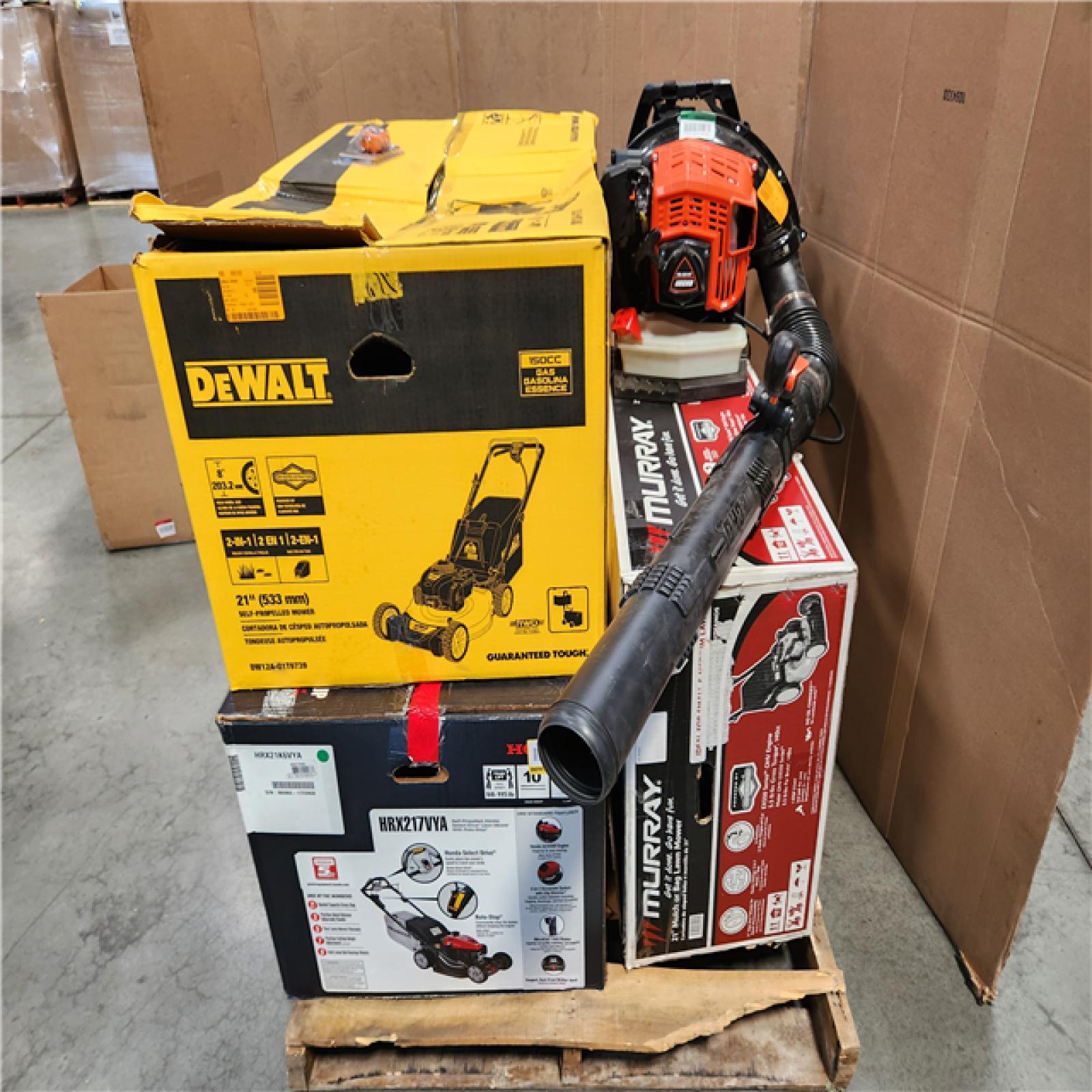 CALIFORNIA AS-IS OUTDOOR POWER EQUIPMENT