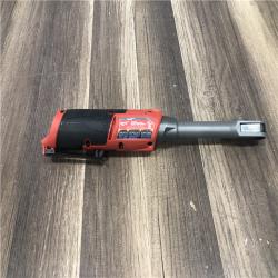 AS-IS Milwaukee FUEL INSIDER 12V Lithium-Ion Brushless Cordless 1/4 in. - 3/8 in. Extended Reach Box Ratchet (Tool-Only)