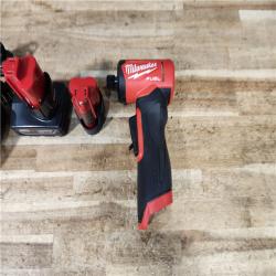 HOUSTON LOCATION - AS - IS Milwaukee FUEL 12V Lithium-Ion Brushless Cordless 1/4 in. Right Angle Die Grinder Kit