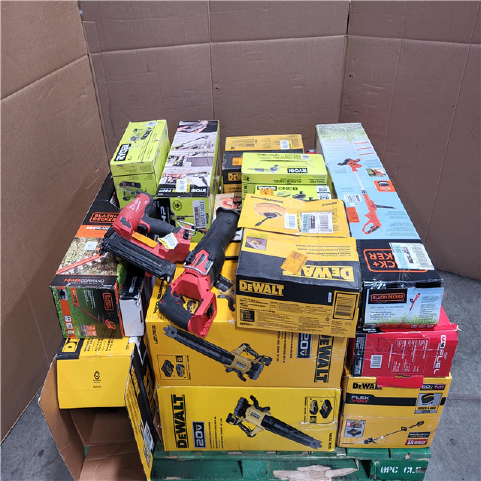 CALIFORNIA AS-IS TOOL PALLET