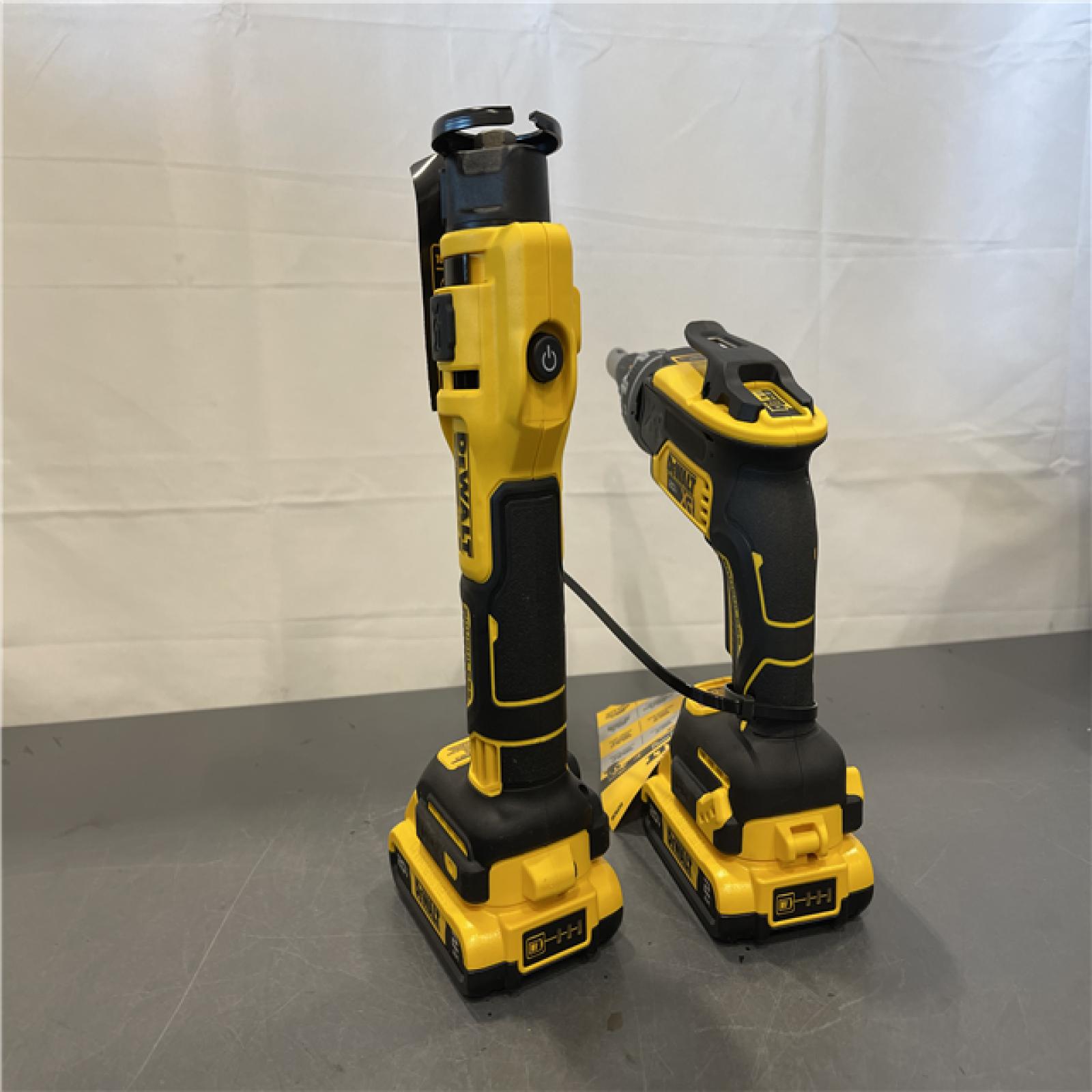 AS-IS - DEWALT20V MAX XR Lithium-Ion Brushless Cordless 2-Tool Combo Kit