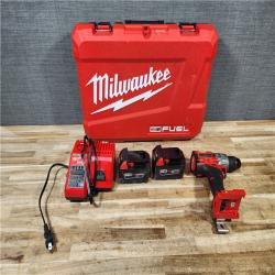HOUSTON LOCATION - AS - IS Milwaukee FUEL 18V Lithium-Ion Brushless Cordless 1/2 in. Hammer Drill Driver Kit