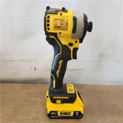 AS-IS- DeWalt ATOMIC 20V MAX Brushless Compact 1/4 in. Impact Driver Kit