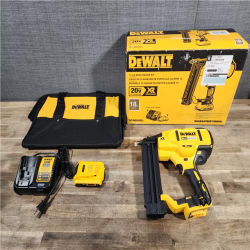 HOUSTON LOCATION - AS-IS (APPEARS LIKE NEW) DEWALT 20V MAX XR 18 Gauge Brad Nailer Kit