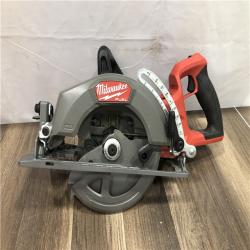 AS-IS Milwaukee FUEL 18V Lithium-Ion Cordless 7-1/4 in. Rear Handle Circular Saw (Tool-Only)