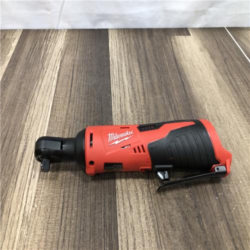 AS-IS Milwaukee 12V Lithium-Ion Cordless 3/8 in. Ratchet (Tool-Only)