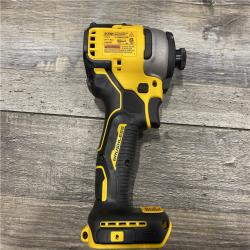 AS-IS DEWALT Atomic 20V Max Lithium-Ion Brushless Cordless Compact 1/4 in. Impact Driver Kit