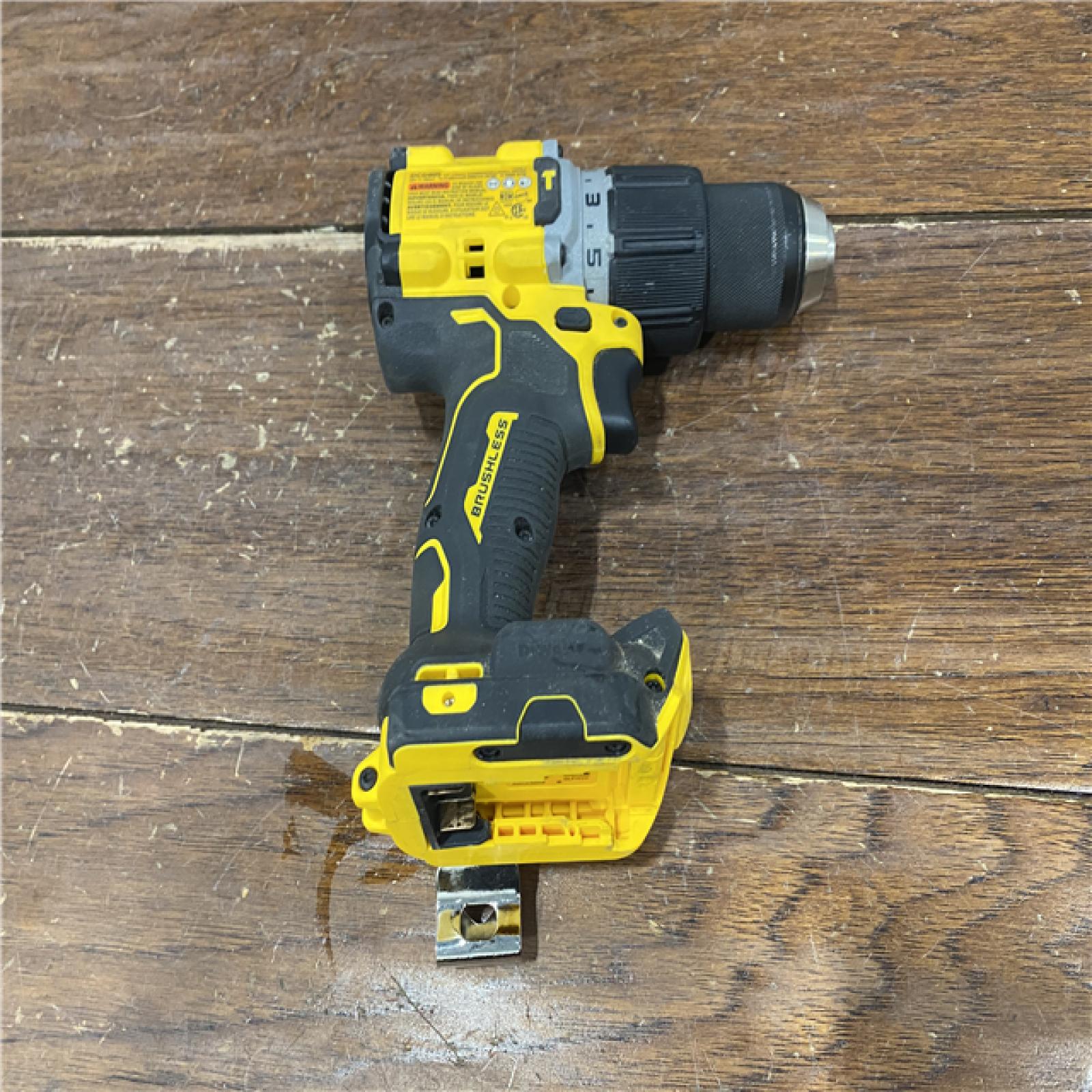 AS-IS DEWALT 20-Volt Compact Cordless 1/2 in. Hammer Drill (Tool-Only)