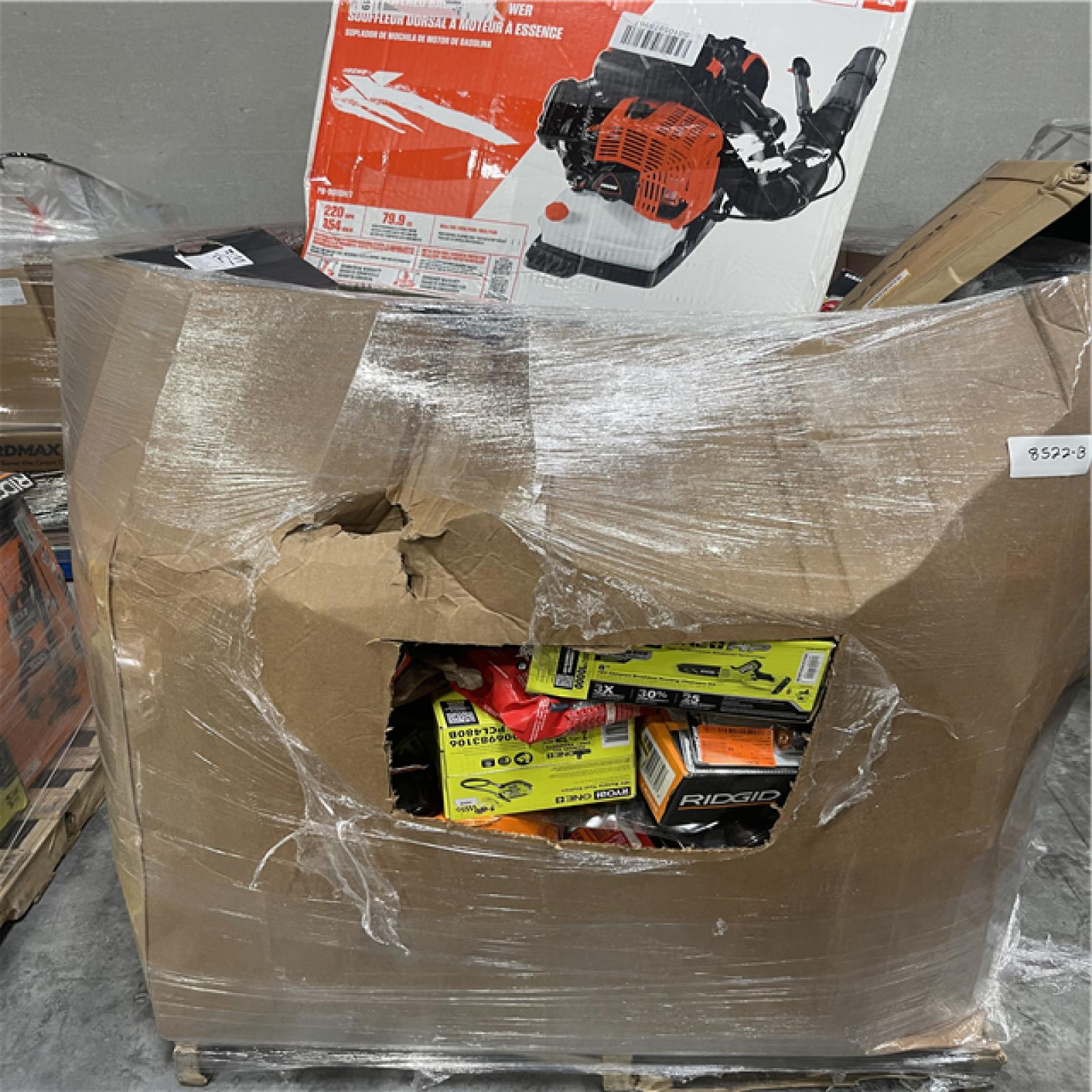 Atlanta Location As-Is Tools and More Partial Truckload (13 Pallets) 8522-B