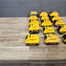 HOUSTON LOCATION - AS - IS DEWALT BATTERY PACK QTY - 15