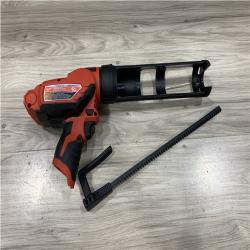 AS-IS Milwaukee 12V Lithium-Ion Cordless 10 oz. Adhesive and Caulk Gun (Tool-Only)