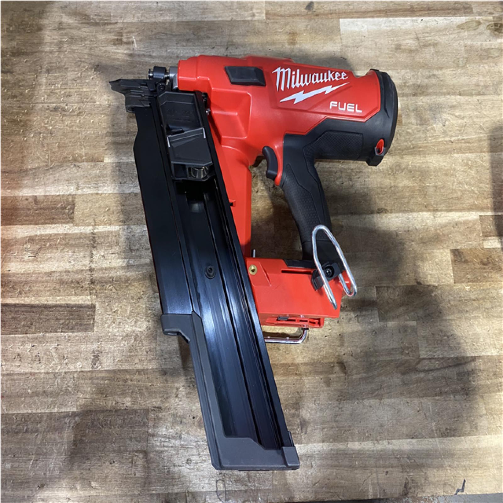 Houston Location AS-IS Milwaukee FUEL 3-1/2 in. 18-Volt 21-Degree Lithium-Ion Brushless Cordless Framing Nailer (Tool-Only)
