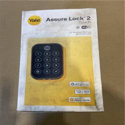 NEW! - Yale Assure Lock 2; Keyless Smart Door Lock with Wi-Fi and Fingerprint Access; Oil Rubbed Bronze