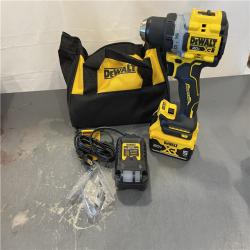 AS-IS - DEWALT 20V MAX XR Brushless Cordless 1/2 Drill/Driver Kit