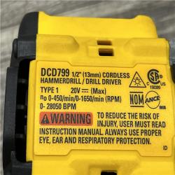AS-IS DEWALT ATOMIC 20-Volt MAX Brushless Cordless 1/2 in. Hammer Drill (Tool-Only)