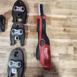 HOUSTON LOCATION - AS - IS Milwaukee 12-Volt Lithium-Ion Force Logic Cordless Press Tool Kit