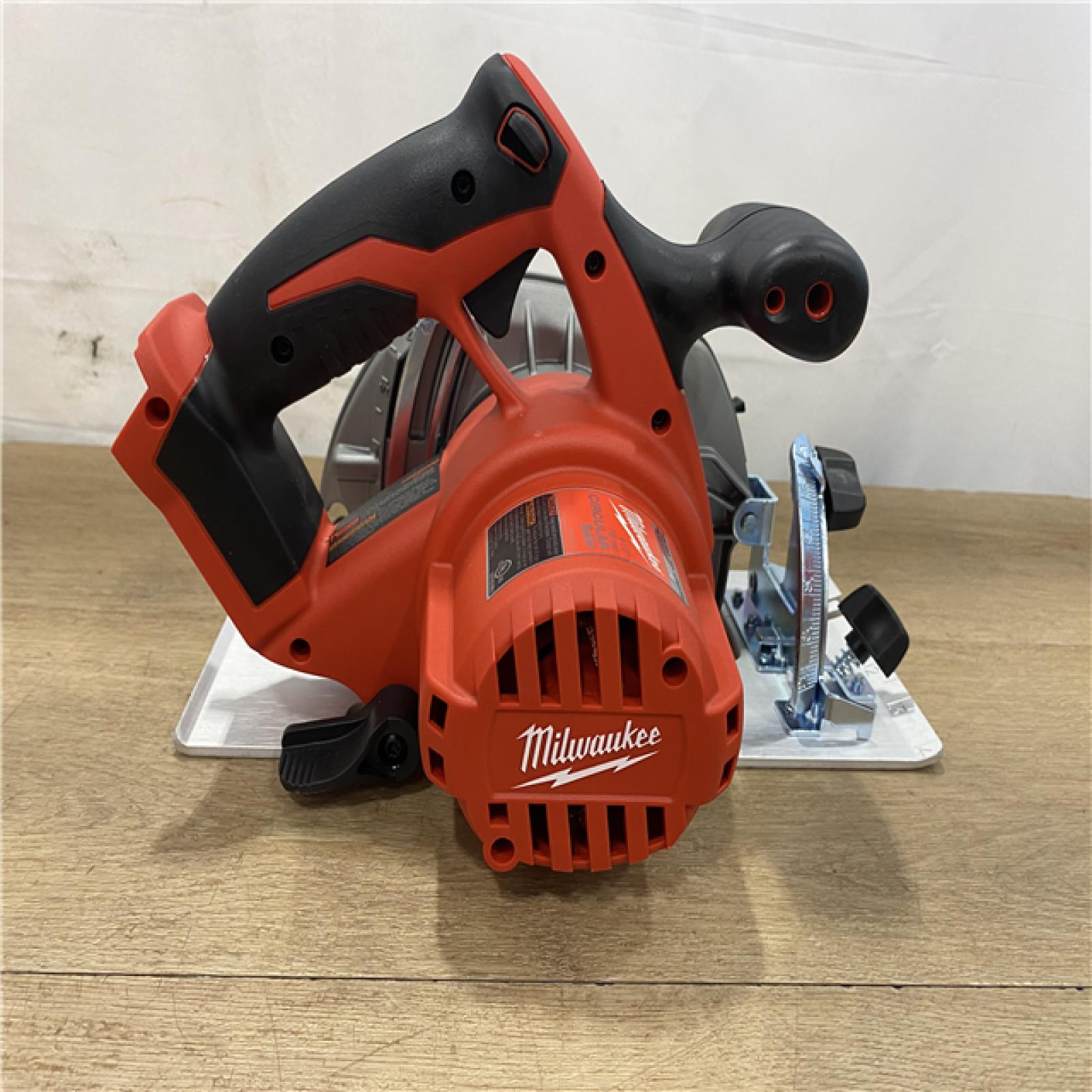 AS-IS Milwaukee 18V Lithium-Ion Cordless 6-1/2 in. Circular Saw (Tool-Only)