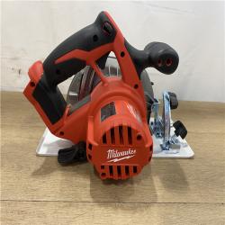 AS-IS Milwaukee 18V Lithium-Ion Cordless 6-1/2 in. Circular Saw (Tool-Only)
