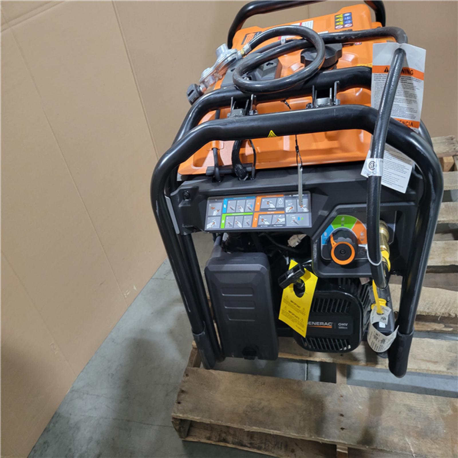 CALIFORNIA AS-IS GENERAC PORTABLE GENERATOR