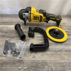 AS-IS DEWALT 20V MAX XR Cordless Brushless 7 in. Variable Speed Rotary Polisher (Tool Only)