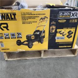 Dallas Location - As-Is 	2x20V MAX 21 in. Cordless Battery Powered Self Propelled Lawn Mower Kit with (2) 10 Ah Batteries and Chargers