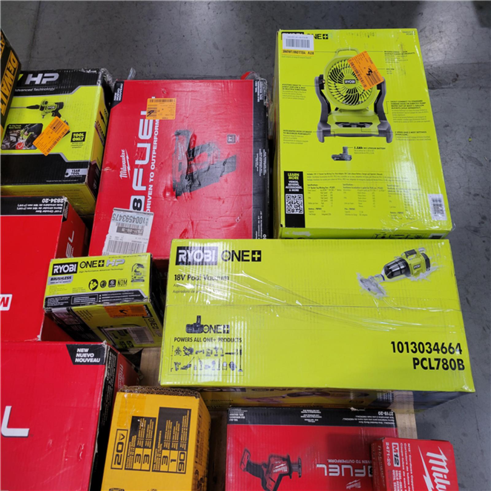 CALIFORNIA AS-IS TOOL PALLET