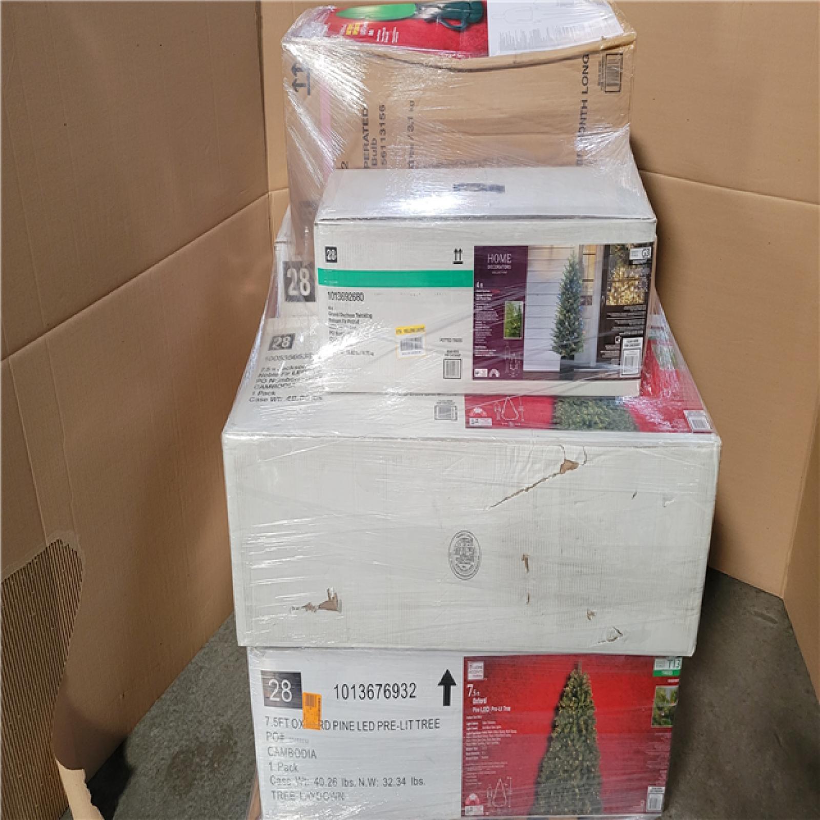 California AS-IS Holiday Pallet