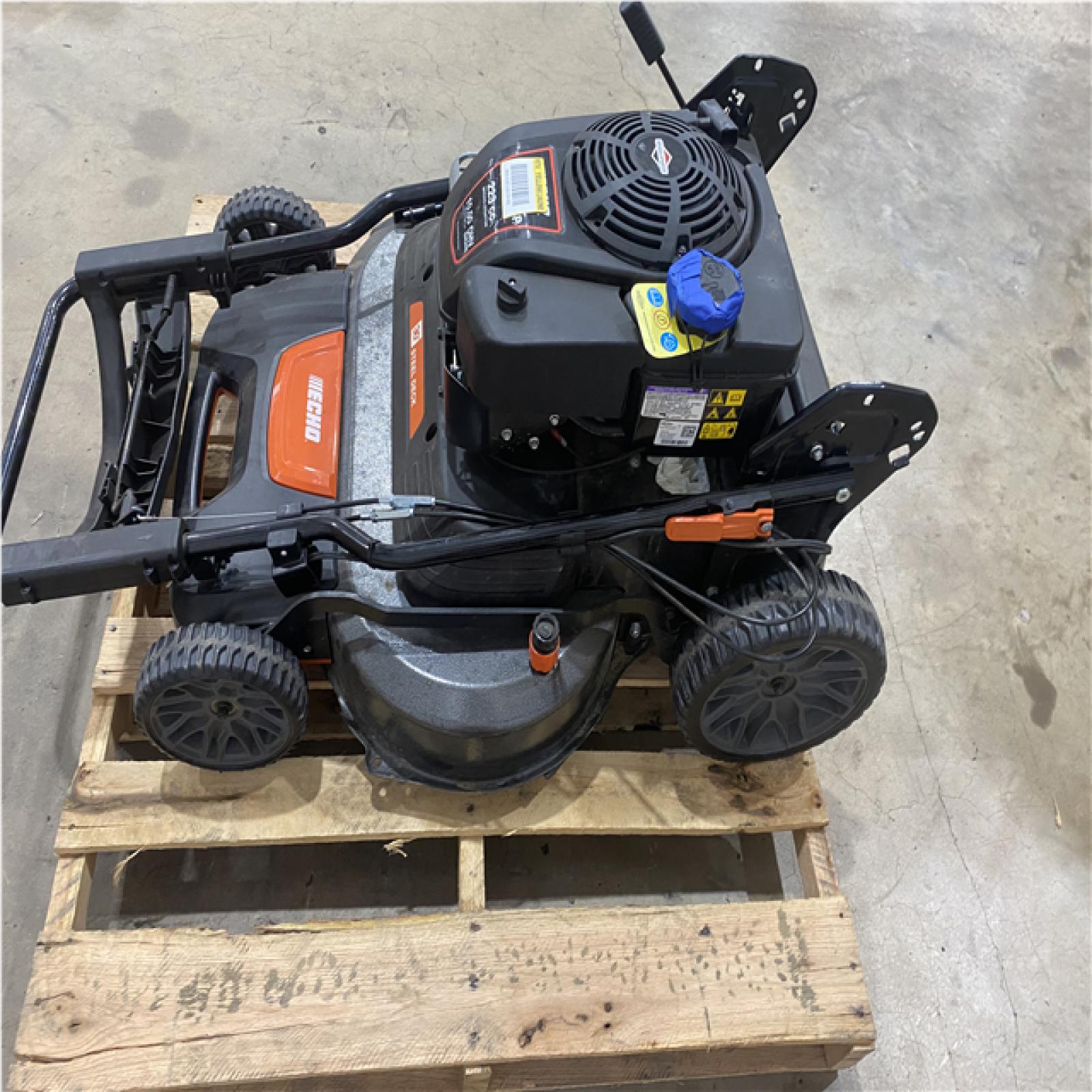 Houston Location - AS-IS Outdoor Power Equipment ECHO LAWN MOWER 30 INCH STEEL DECK