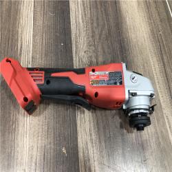 AS-IS Milwaukee 18V Lithium-Ion Brushless Cordless 4-1/2 in./5 in. Grinder w/Paddle Switch (Tool-Only)