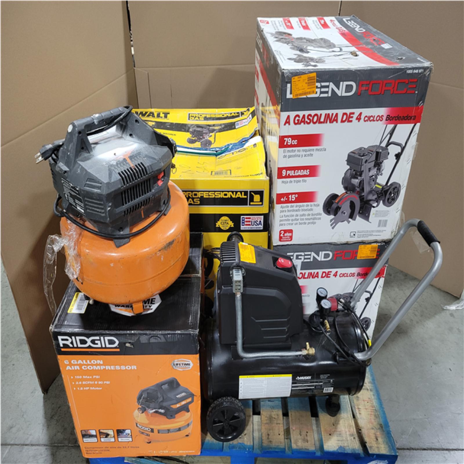 CALIFORNIA AS-IS OUTDOOR POWER EQUIPMENT