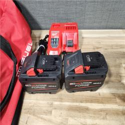 HOUSTON LOCATION - AS-IS Milwaukee FUEL 18V Lithium-Ion Brushless Cordless 1 in. Impact Wrench Extended Reach D-Handle Kit