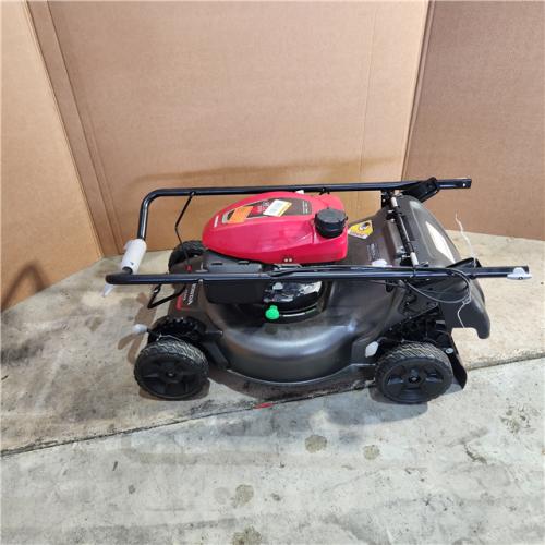 Houston location- AS-IS Honda 21 in. 3-in-1 Variable Speed Gas Walk Behind Self-Propelled Lawn Mower with Auto Choke