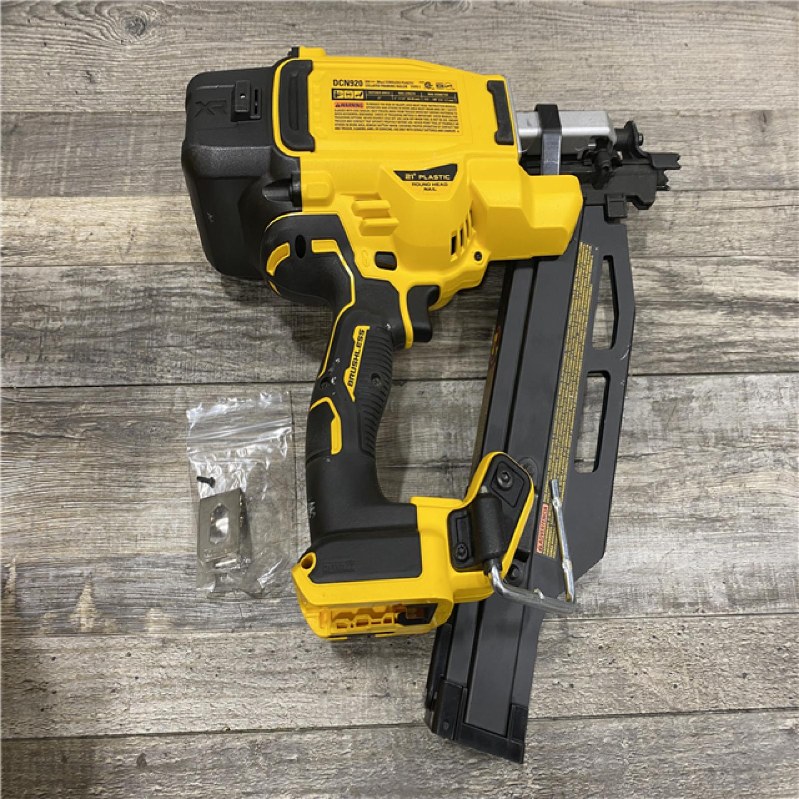AS-IS DEWALT 20-Volt 21° Cordless Framing Nailer (Tool-Only)