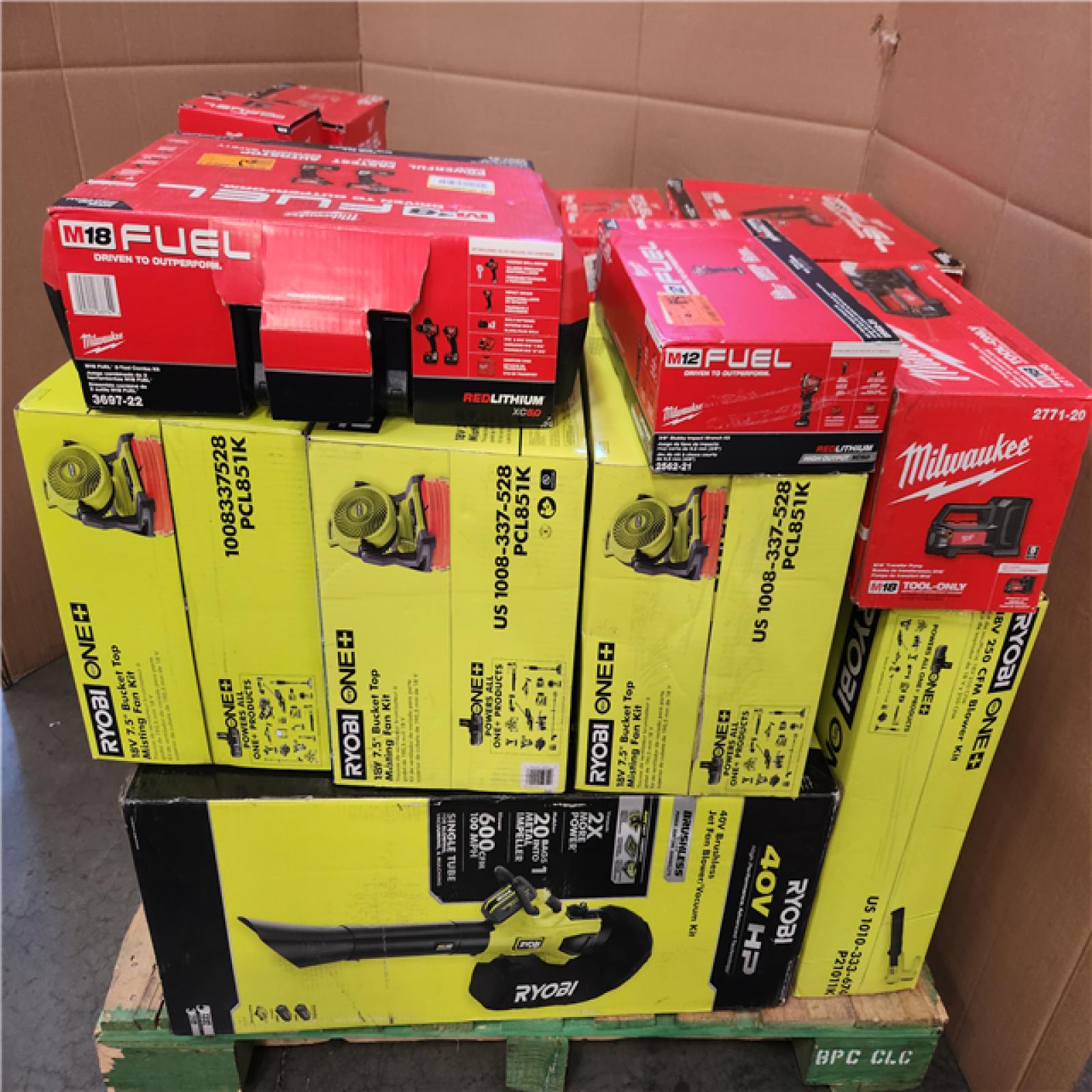 CALIFORNIA AS-IS TOOL PALLET