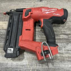 AS-IS Milwaukee FUEL 18-Volt Lithium-Ion Brushless Cordless Gen II 18-Gauge Brad Nailer (Tool-Only)