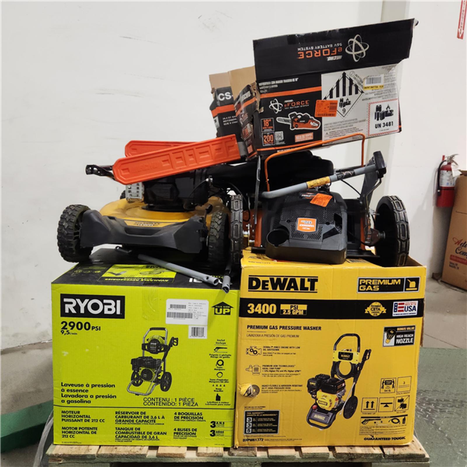 Dallas Location - As-Is Outdoor Power Equipment