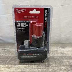 NEW - Milwaukee 12-Volt Lithium-Ion XC High Output 5.0 Ah Battery Pack