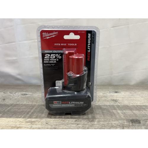 NEW - Milwaukee 12-Volt Lithium-Ion XC High Output 5.0 Ah Battery Pack