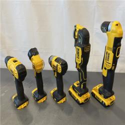 AS-IS - Dewalt 20V MAX Cordless 9 Tool Combo Kit