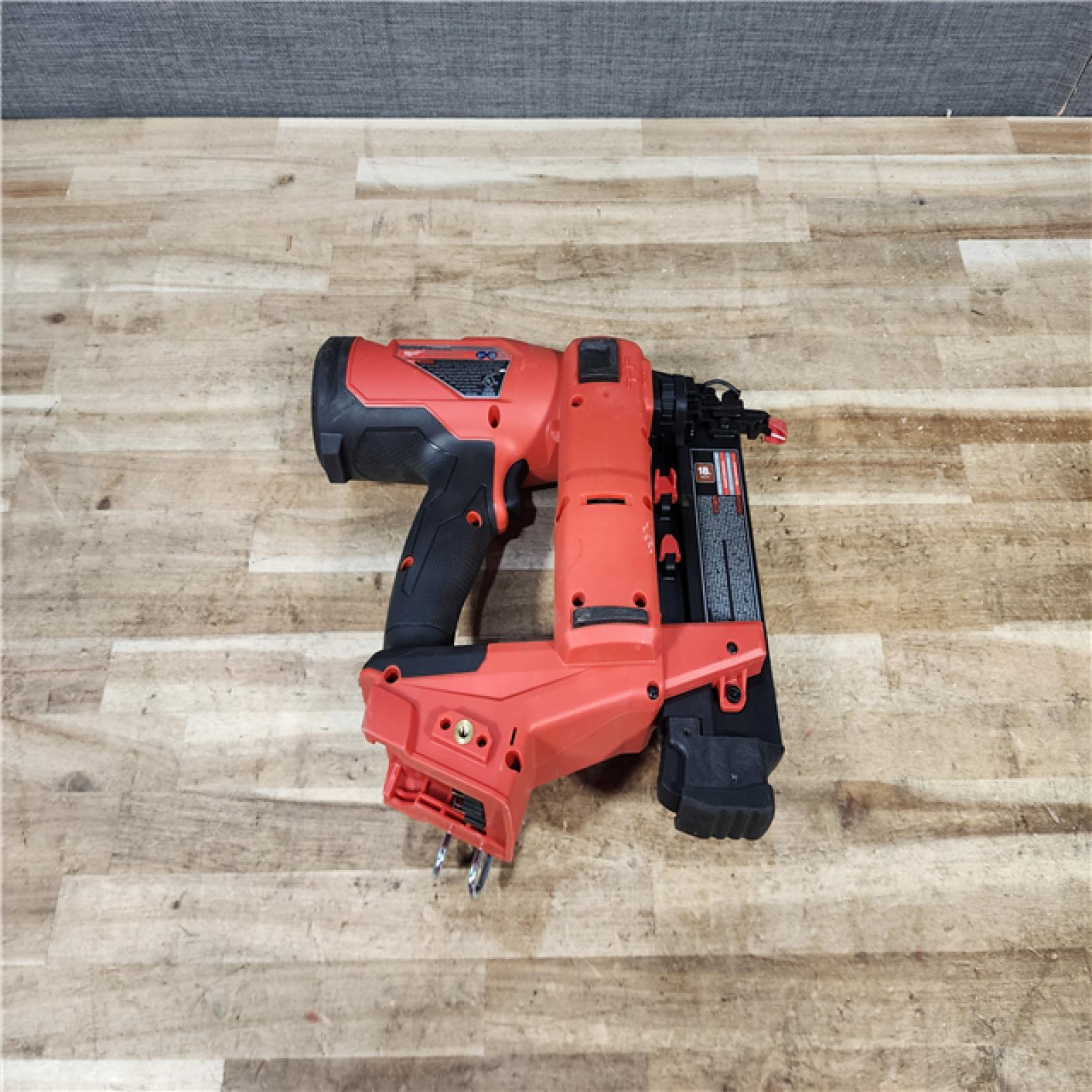 HOUSTON LOCATION - AS - IS Milwaukee FUEL 18-Volt Lithium-Ion Brushless Cordless Gen II 18-Gauge Brad Nailer (Tool-Only)