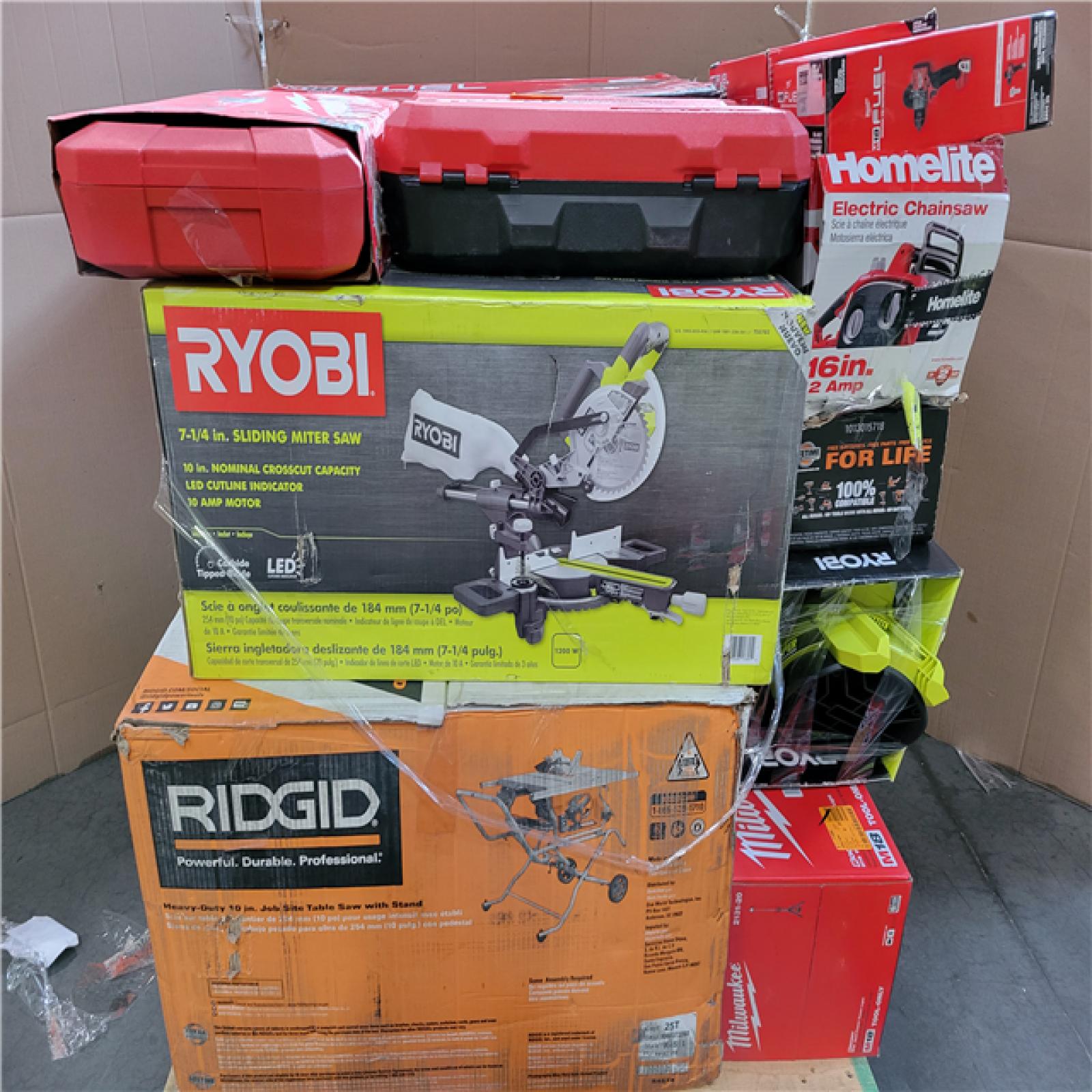 CALIFORNIA AS-IS TOOL PALLET