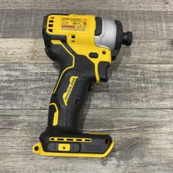 AS-IS DEWALT Atomic 20V Max Lithium-Ion Brushless Cordless Compact 1/4 in. Impact Driver Kit