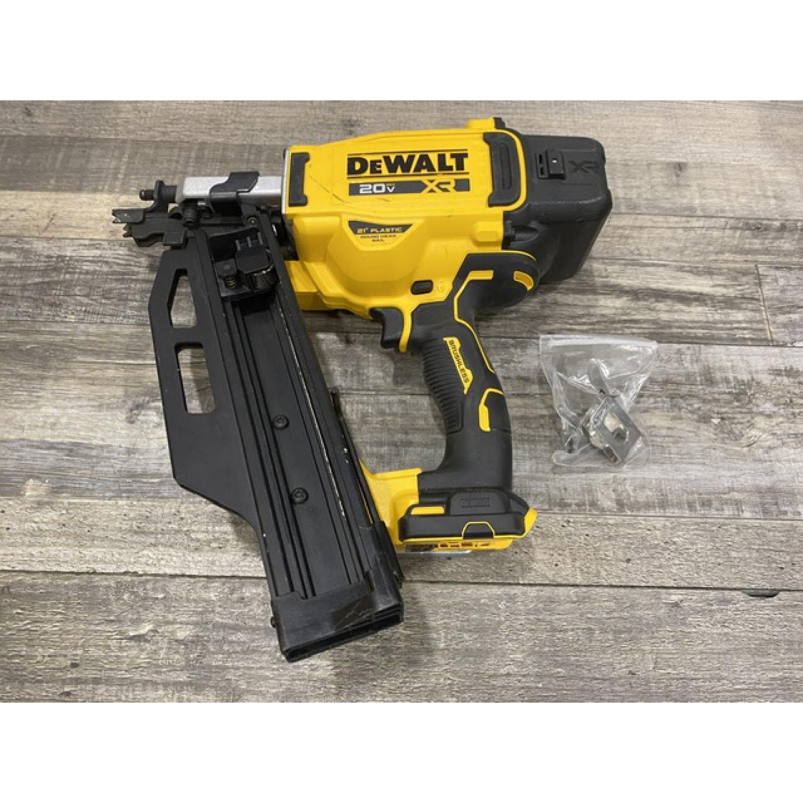 AS-IS DEWALT 20-Volt 21° Cordless Framing Nailer (Tool-Only)