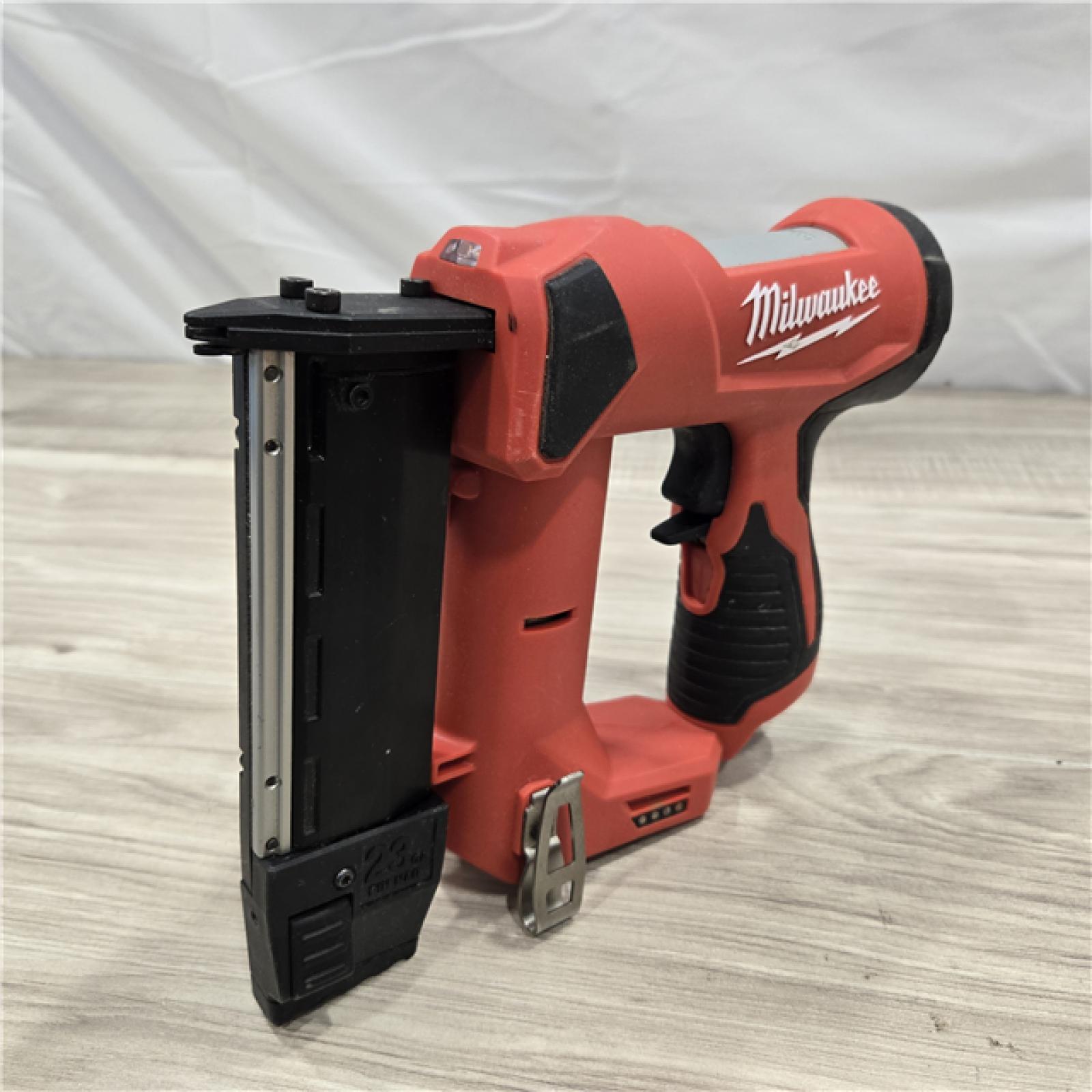 AS-IS Milwaukee 2540-20 12V 23 Gauge Cordless Pin Nailer (Tool Only)