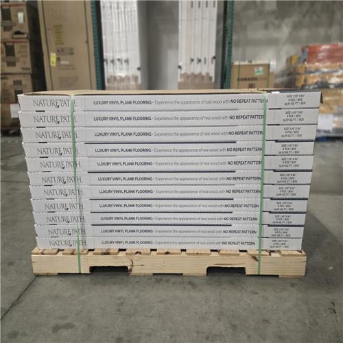 DALLAS LOCATION - NATURE PATH VINYL SHADOW OAK PALLET-(55 CASES)