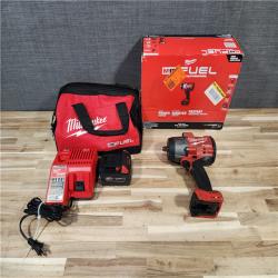 HOUSTON LOCATION - AS-IS Milwaukee FUEL 18V Lithium-Ion Brushless Cordless 1/2 in. Impact Wrench w/Friction Ring Kit