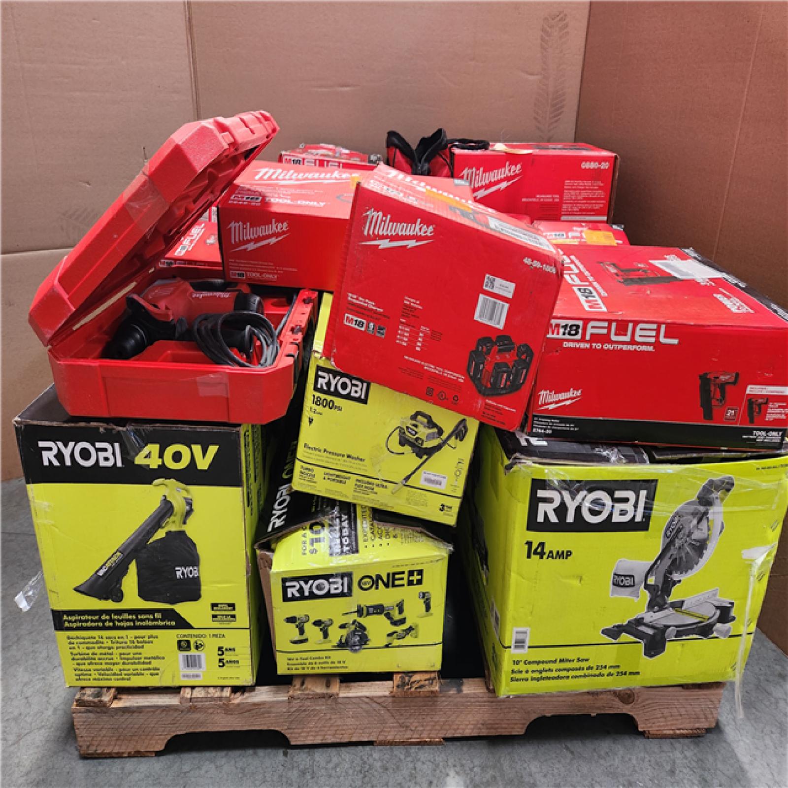 CALIFORNIA AS-IS TOOL PALLET