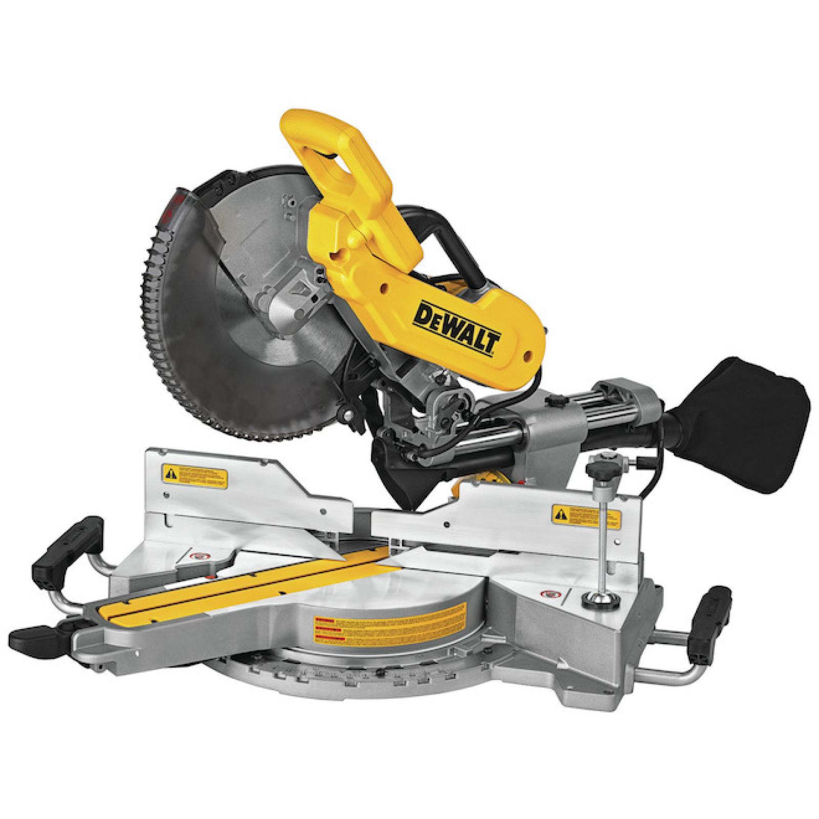 As-Is- DeWalt 15 Amps 12 in. Corded Dual-Bevel Sliding Compound Miter Saw