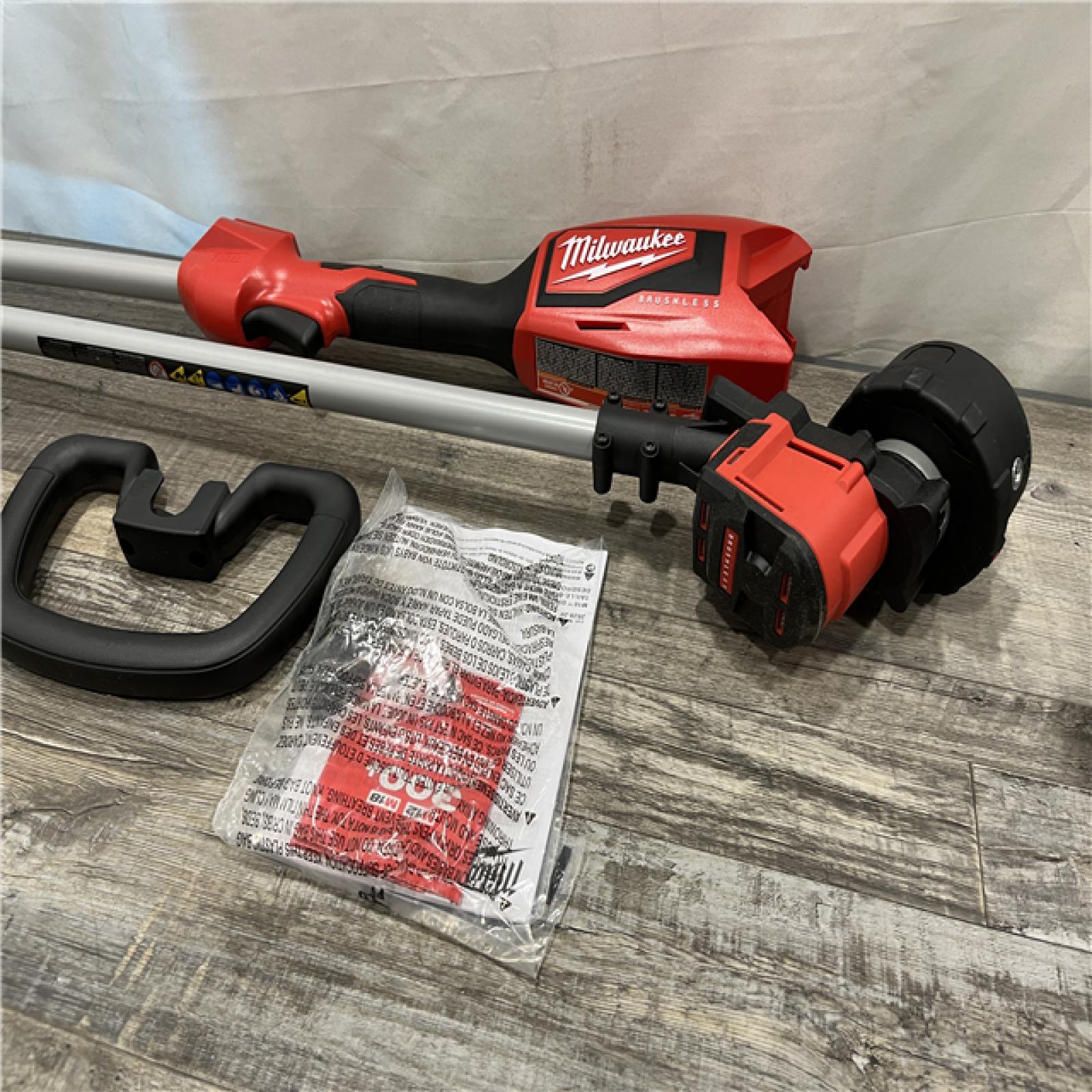 AS-IS Milwaukee Brushless 18V 16in. Cordless Battery Powered String Trimmer (Tool-Only)