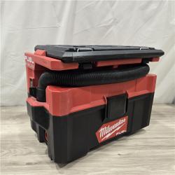 AS-IS MILWAUKEE M18 FUEL PACKOUT 18V Cordless 2.5 Gal. Wet/Dry Vacuum (Vacuum-Only)